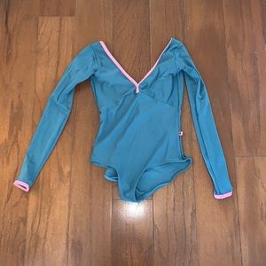 Yumiko long sleeved leotard